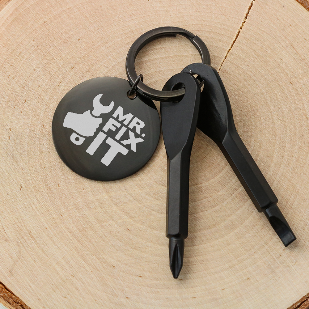 Screwdriver Keychain Set ***Mr. Fix It***