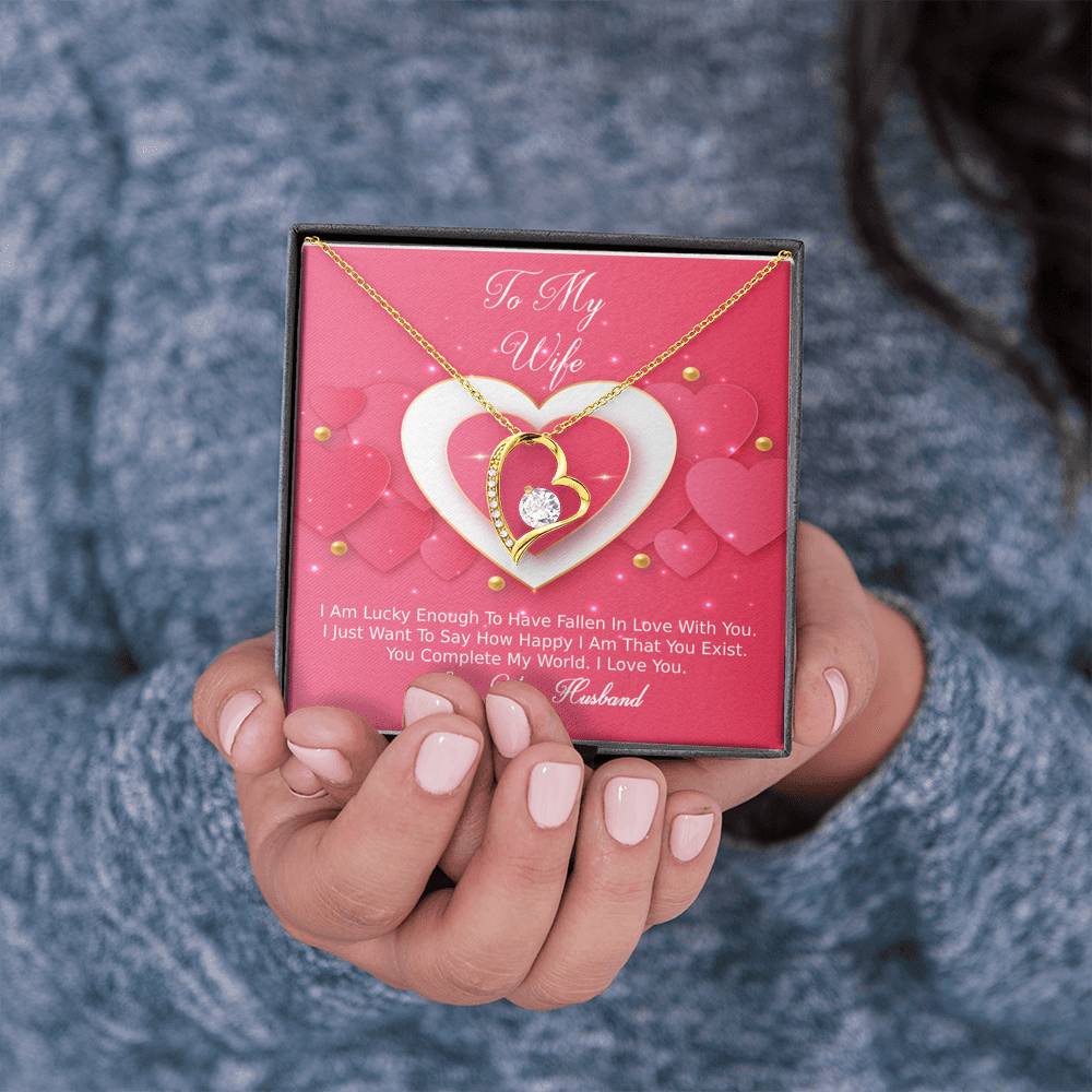 Forever Love Necklace - Pink Delight - Wife
