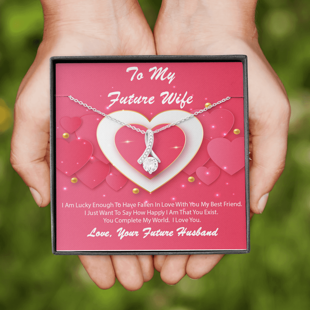 Alluring Beauty Necklace - Pink Delight - Future Wife