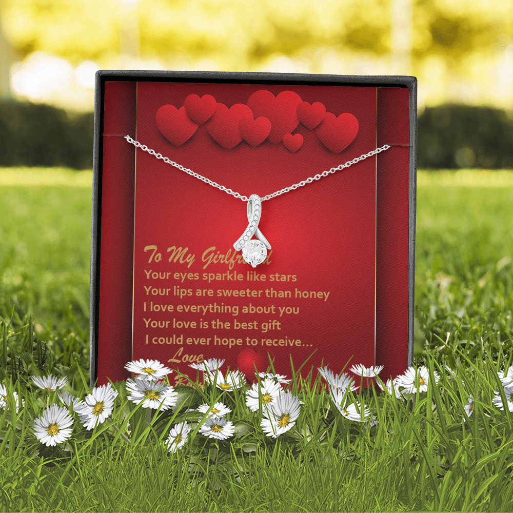 Alluring Beauty Necklace - Red Hearts - Girlfriend