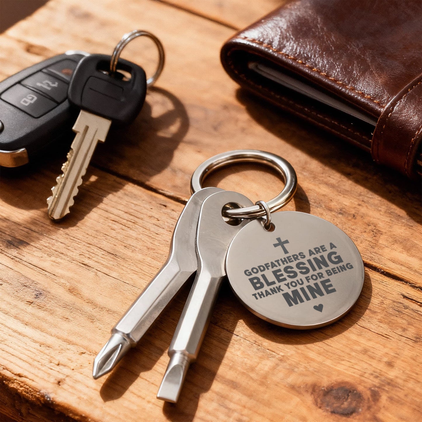 Screwdriver Keychain Set ***Godfathers Are A Blessing***