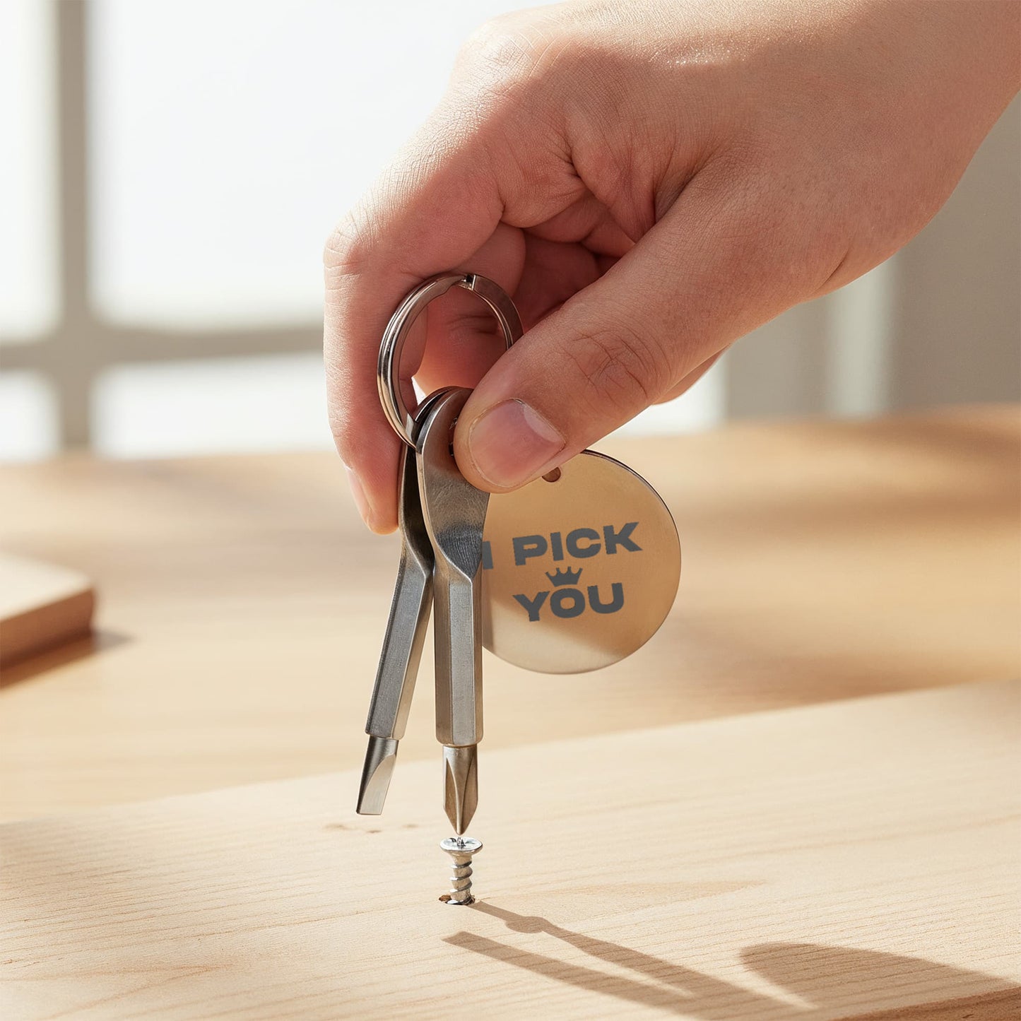 Screwdriver Keychain Set ***I Pick You***