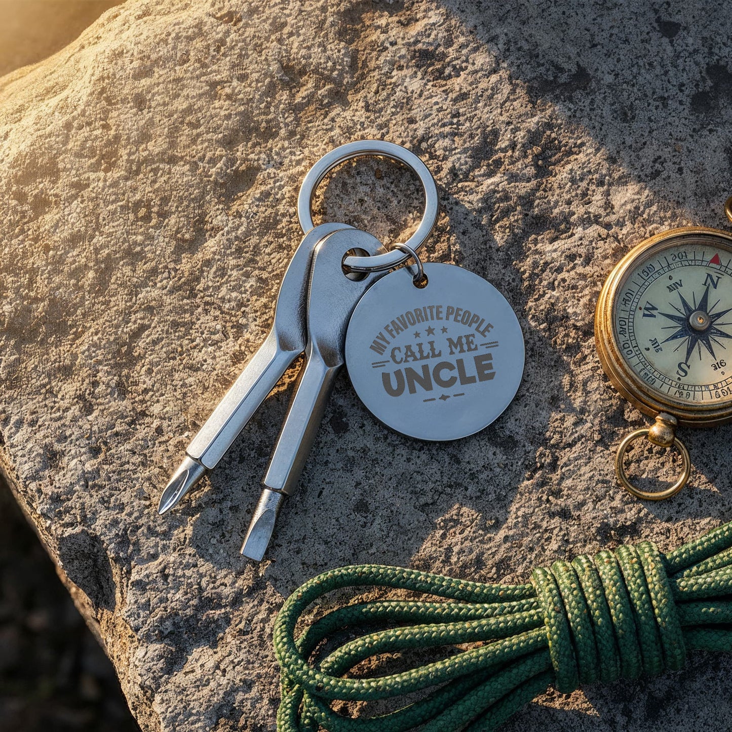 Screwdriver Keychain Set ***My Favorite People Call Me Uncle***
