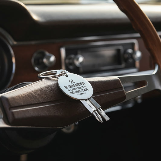 Screwdriver Keychain Set ***If Grandpa Can't Fix It***