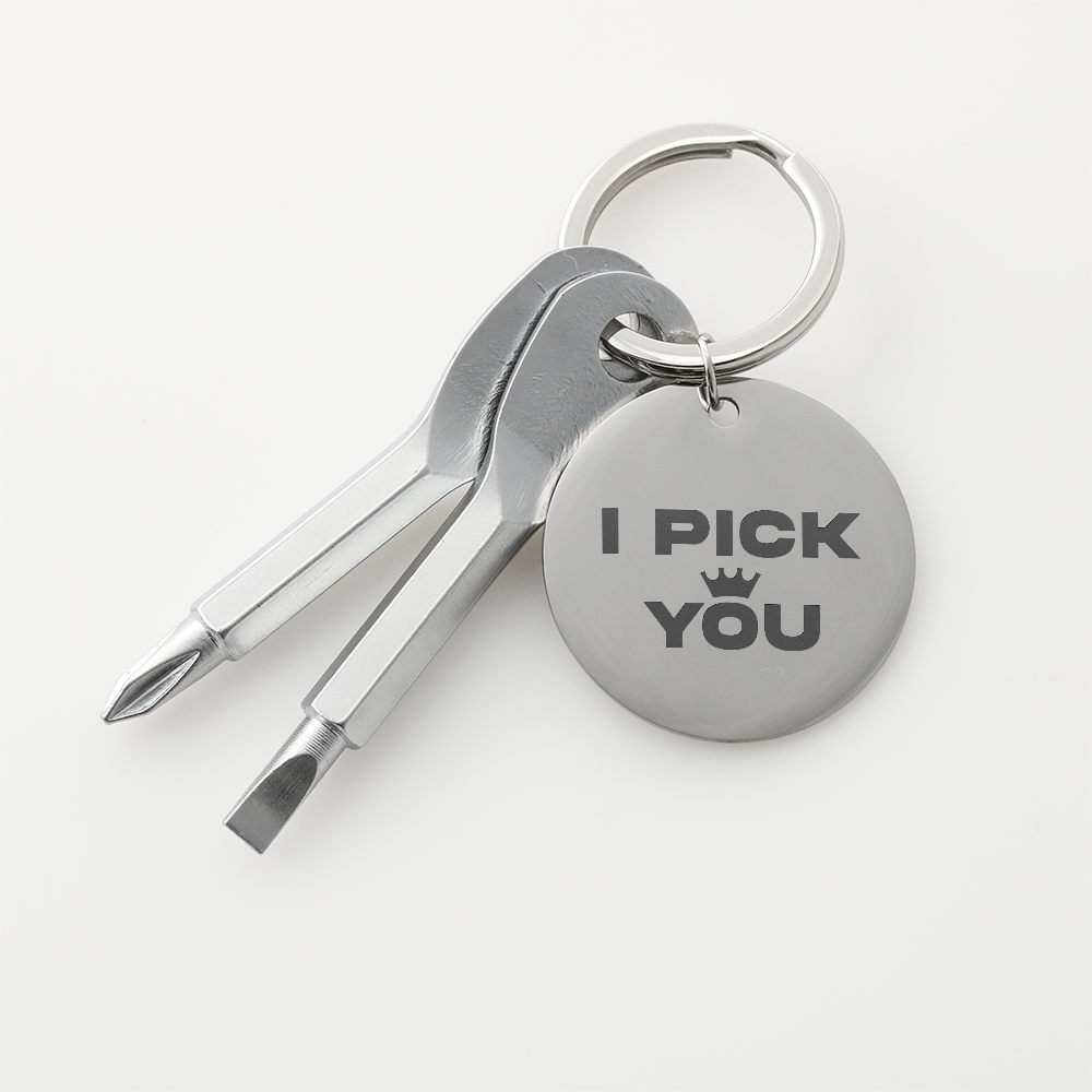 Screwdriver Keychain Set ***I Pick You***