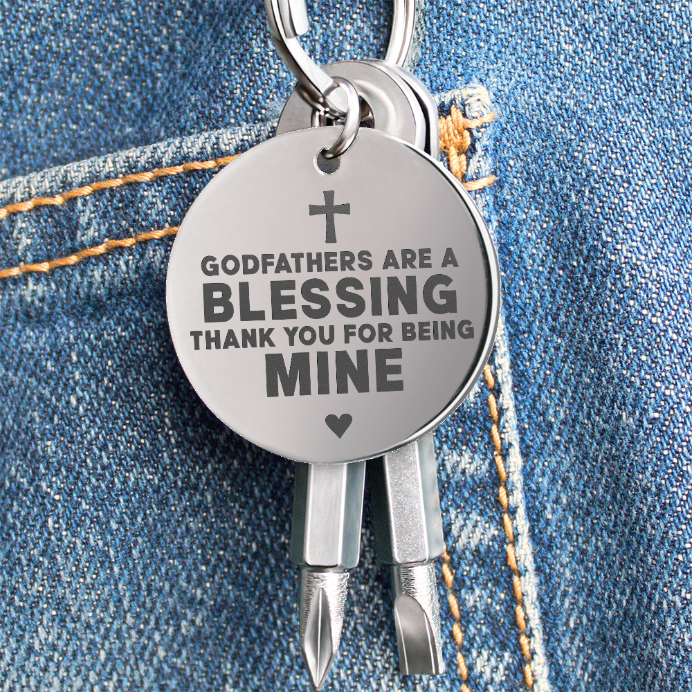Screwdriver Keychain Set ***Godfathers Are A Blessing***