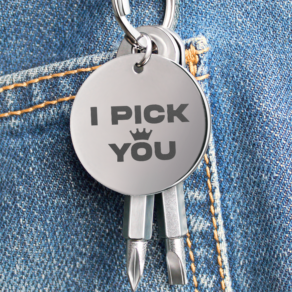 Screwdriver Keychain Set ***I Pick You***