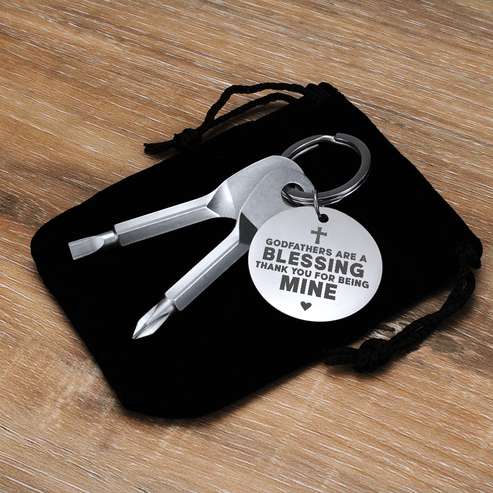 Screwdriver Keychain Set ***Godfathers Are A Blessing***