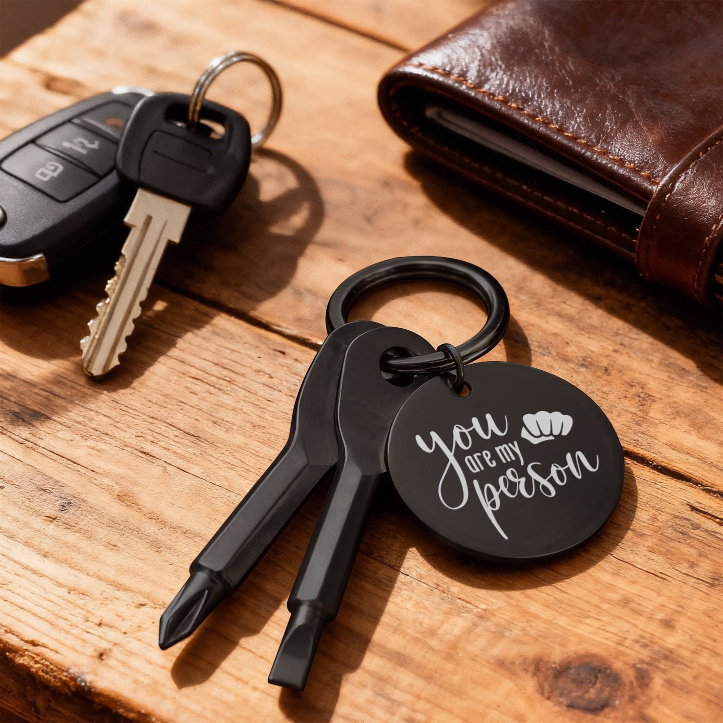 Screwdriver Keychain Set ***You Are My Person***