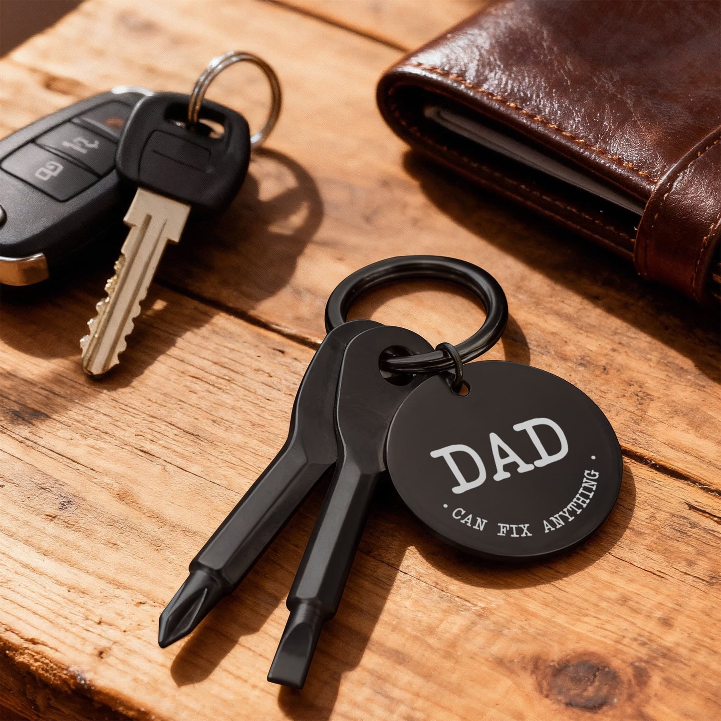 Screwdriver Keychain Set ***Dad Can Fix Anything***