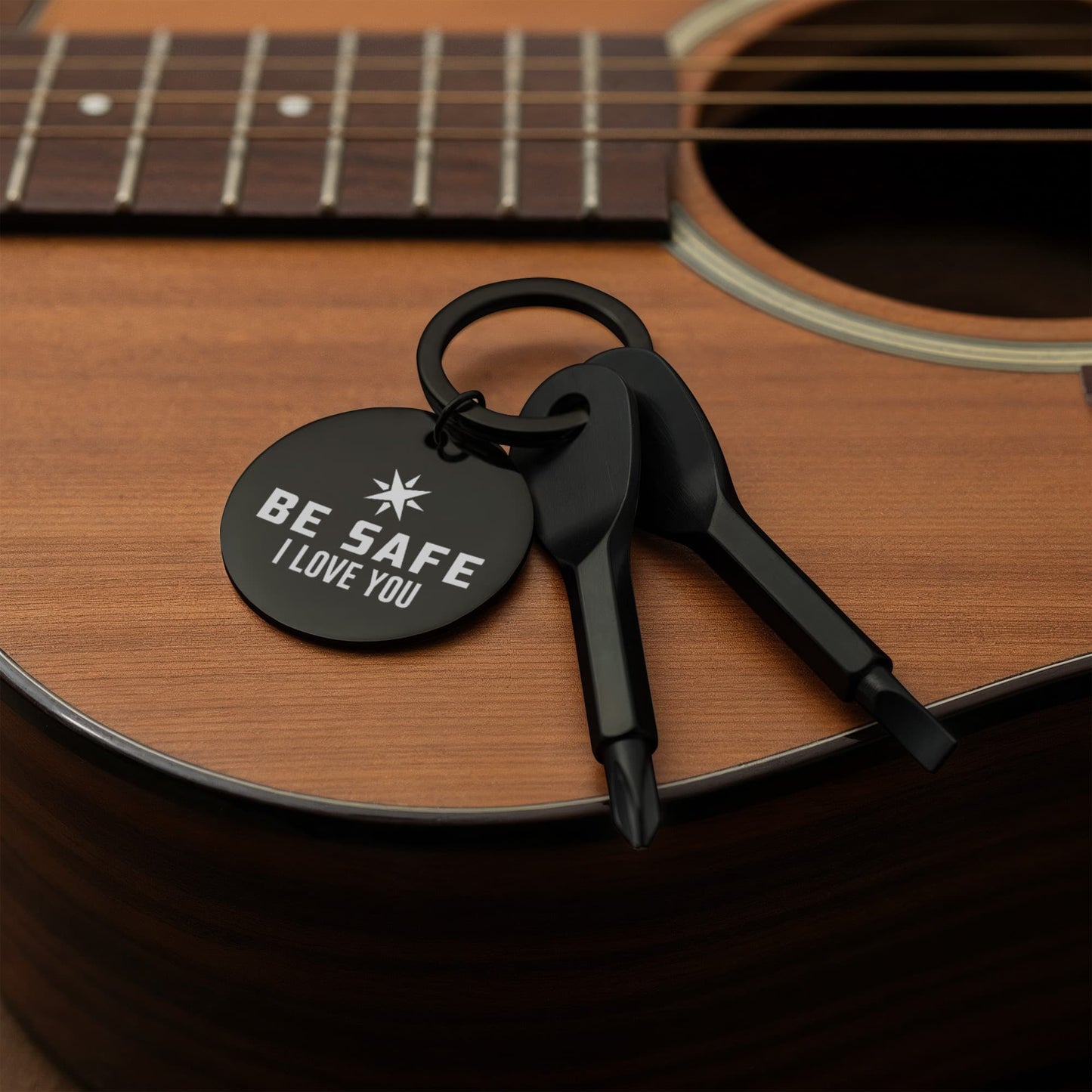 Screwdriver Keychain Set ***Be Safe - I Love You***