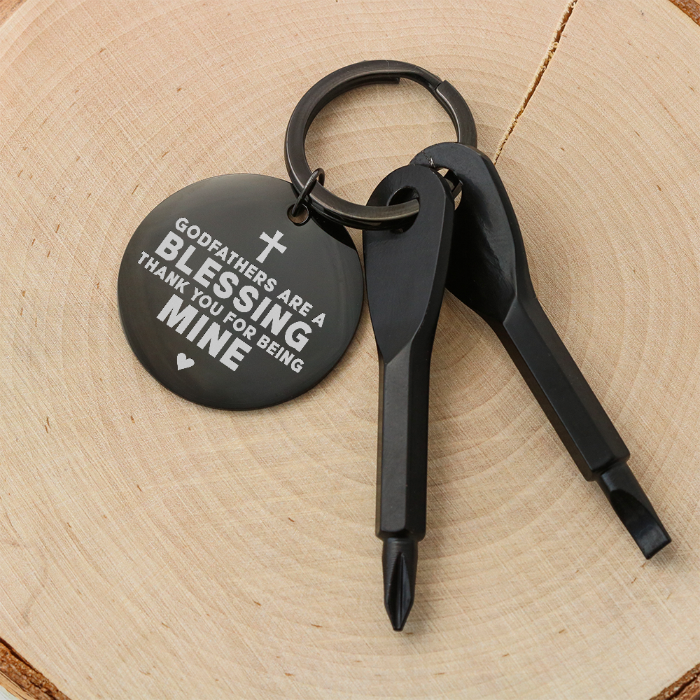 Screwdriver Keychain Set ***Godfathers Are A Blessing***