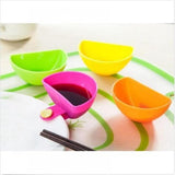 Mini clip-on side bowls for salsa, guacamole, dips and condiments