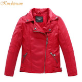 Kids' Faux Leather Jackets