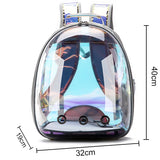 Waterproof transparent pet carrier backpack
