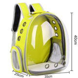 Waterproof transparent pet carrier backpack