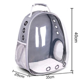 Waterproof transparent pet carrier backpack