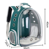 Waterproof transparent pet carrier backpack