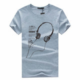 Headphone Graphic T-Shirt