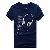 Headphone Graphic T-Shirt