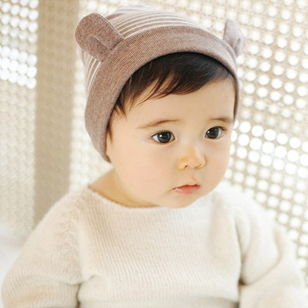 Cute Baby Beanie with Ears