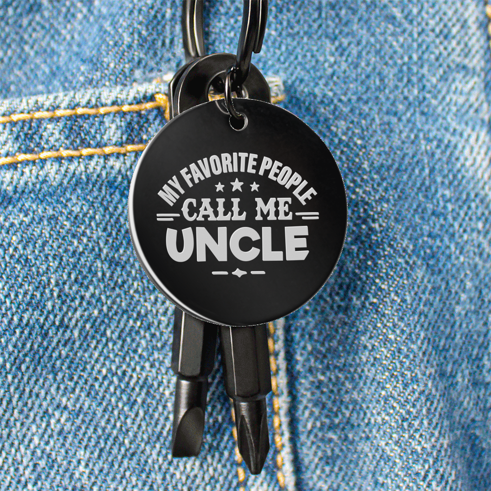 Screwdriver Keychain Set - My Favorite People Call me Uncle