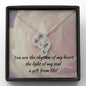 Double Hearts Necklace - Gift from Life - Partner/Soulmate