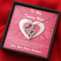 Double Hearts Necklace - Pink Delight - Future Wife