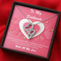 Double Hearts Necklace - Pink Delight - Soulmate