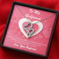 Double Hearts Necklace - Pink Delight - Girlfriend