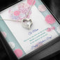 Forever Love Necklace - Pastel Flowers - Mom
