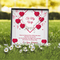 Scripted Love Necklace - Red Ribbons - Wife
