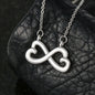 Infinity Hearts Necklace - Red Hearts - Girlfriend