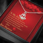 Anchor Necklace - Red Hearts - Girlfriend