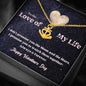 Anchor Necklace - Moon and Stars - Valentine