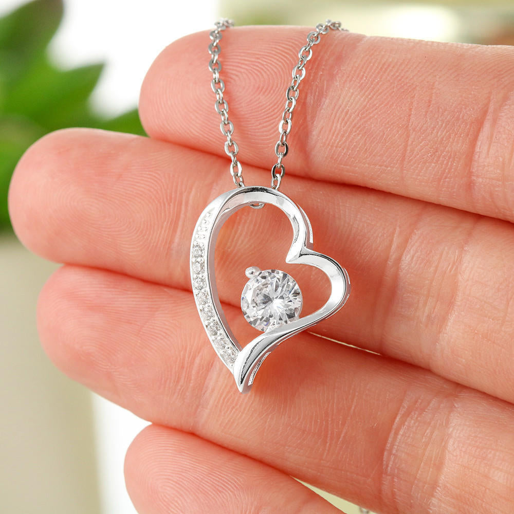 Forever Love Necklace - Moon and Stars - Valentine