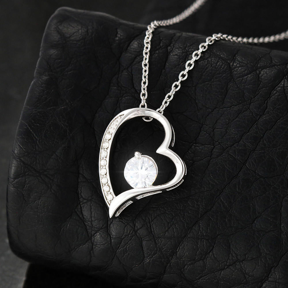 Forever Love Necklace - Red Ribbons - Soulmate