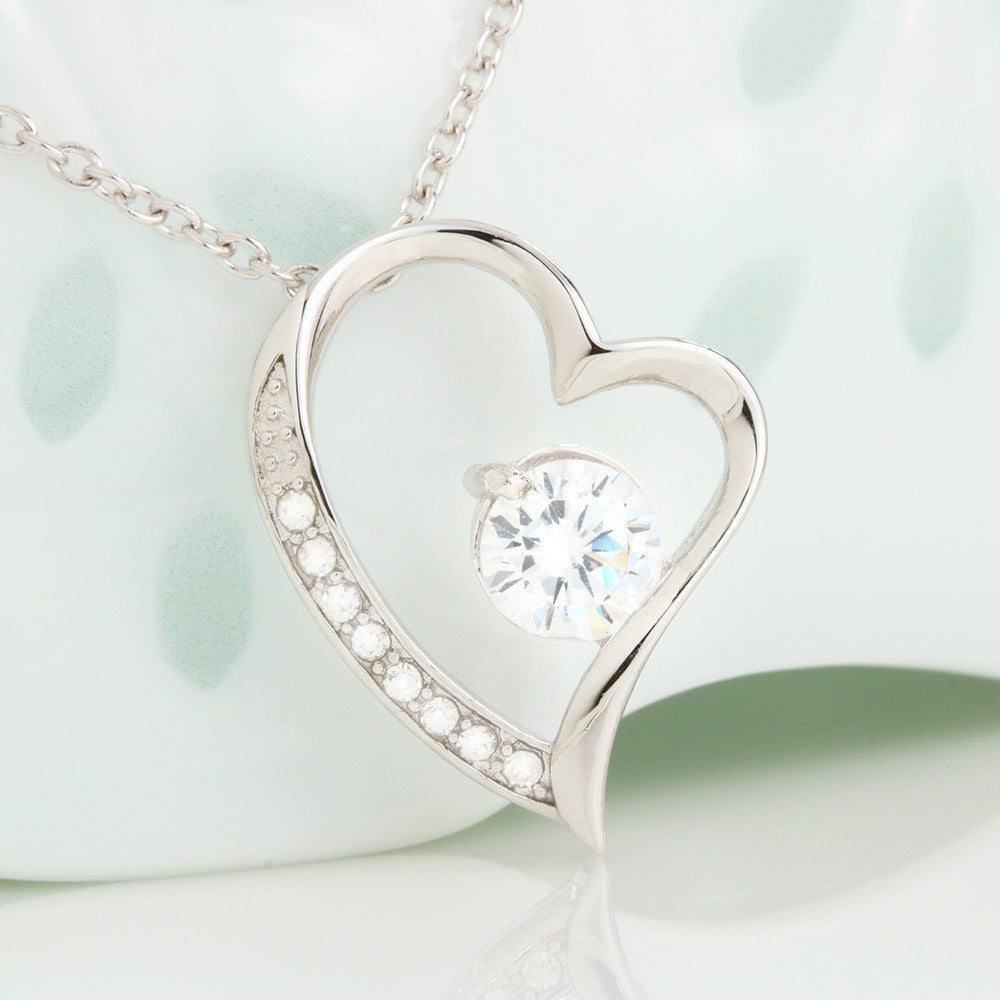 Forever Love Necklace - Red Ribbons - Soulmate