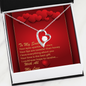Forever Love Necklace - Red Hearts - Soulmate
