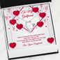 Forever Love Necklace - Red Ribbons - Girlfriend