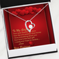 Forever Love Necklace - Red Hearts - Girlfriend