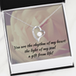 Forever Love Necklace - A gift from life - Partner / Soulmate