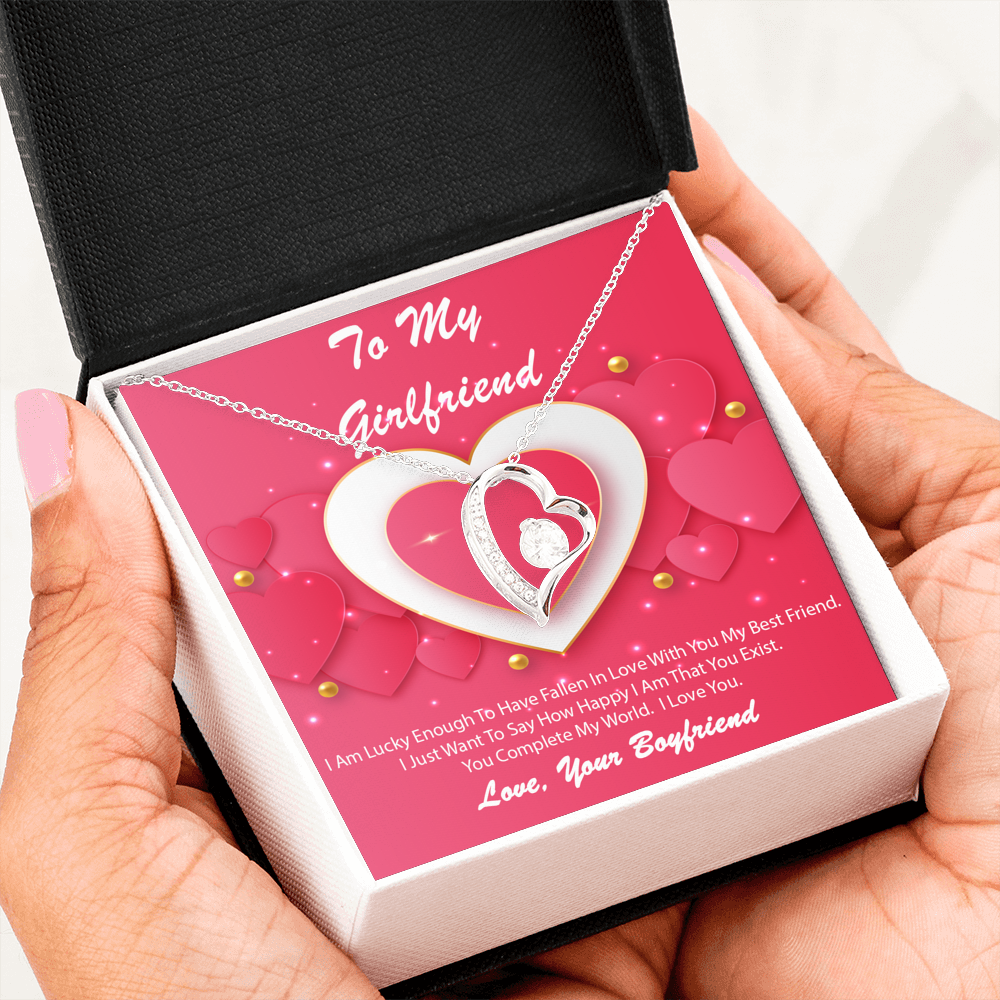 Forever Love Necklace - Pink Delight - Girlfriend