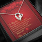 Forever Love Necklace - Red Hearts - Soulmate