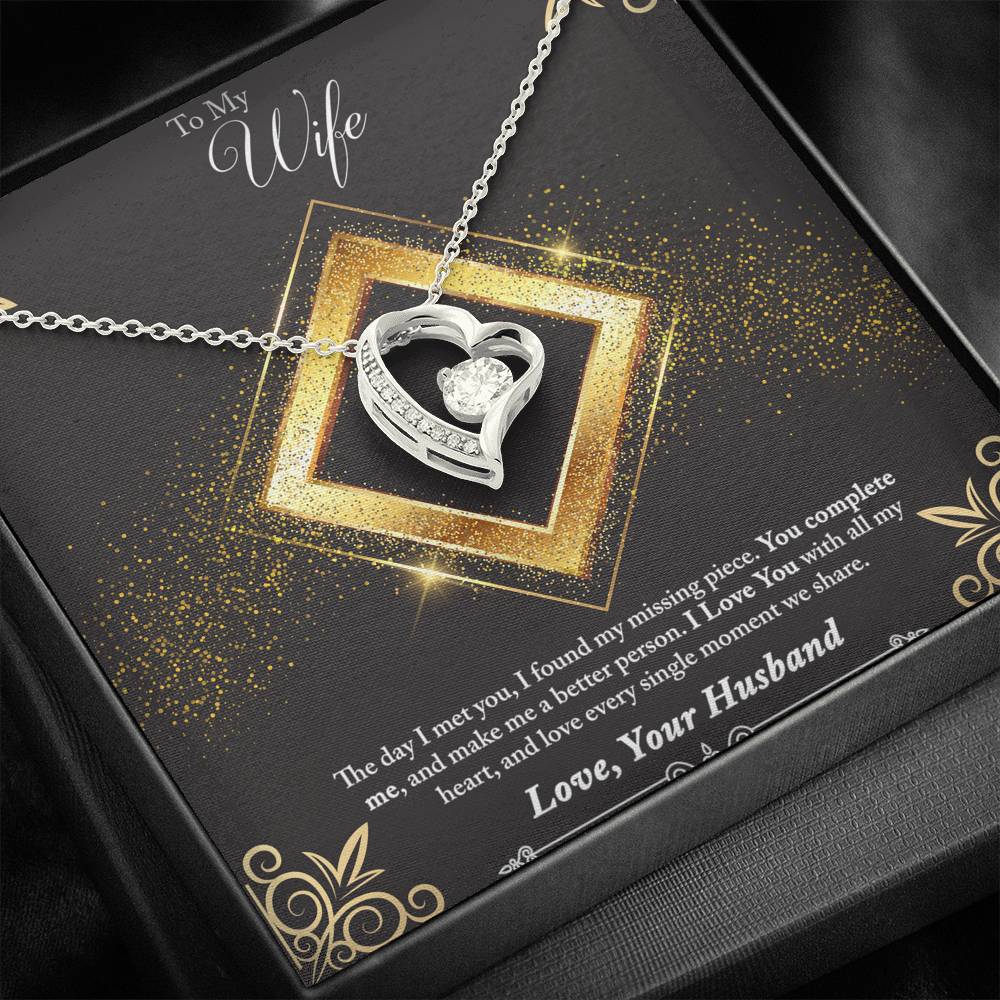 Forever Love Necklace - Glitter - Wife