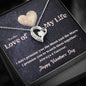 Forever Love Necklace - Moon and Stars - Valentine