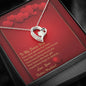 Forever Love Necklace - Red Hearts - Future Wife