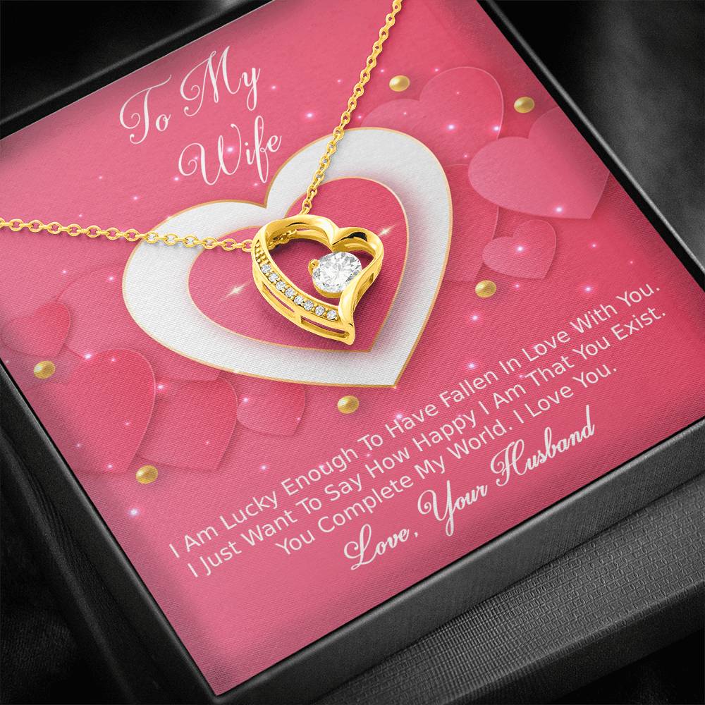 Forever Love Necklace - Pink Delight - Wife
