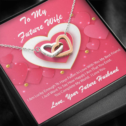 Interlocking Hearts - Pink Delight - Future Wife