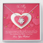 Love Knot Necklace - Pink Delight - Wife